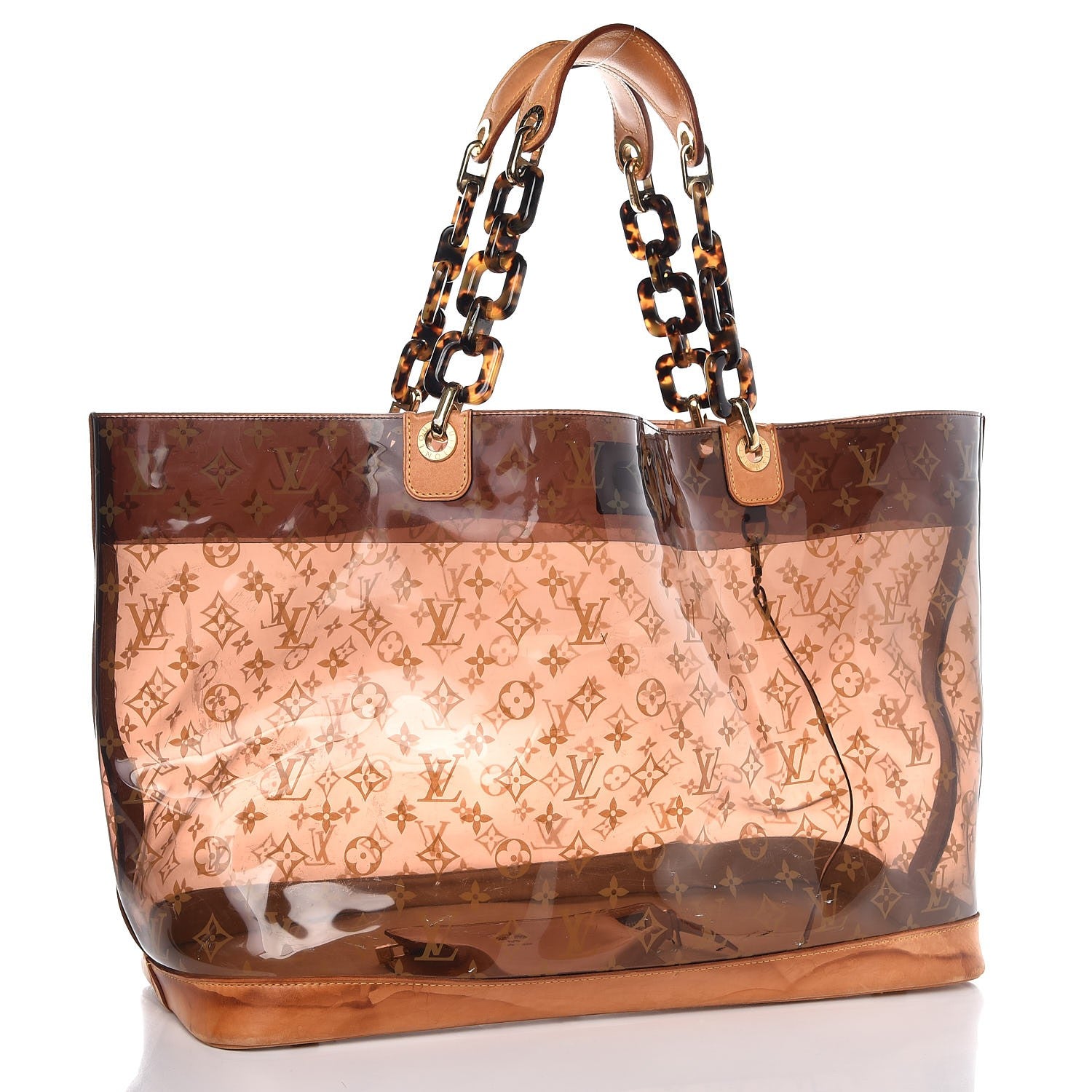 Louis Vuitton Vinyl Cabas Sac Ambre GM 3 of 19