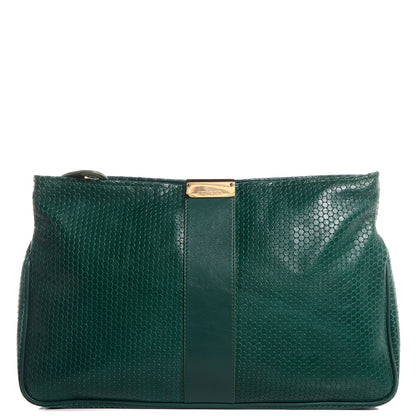 Jimmy Choo Leather Oversized Zulu Clutch 1 of 9