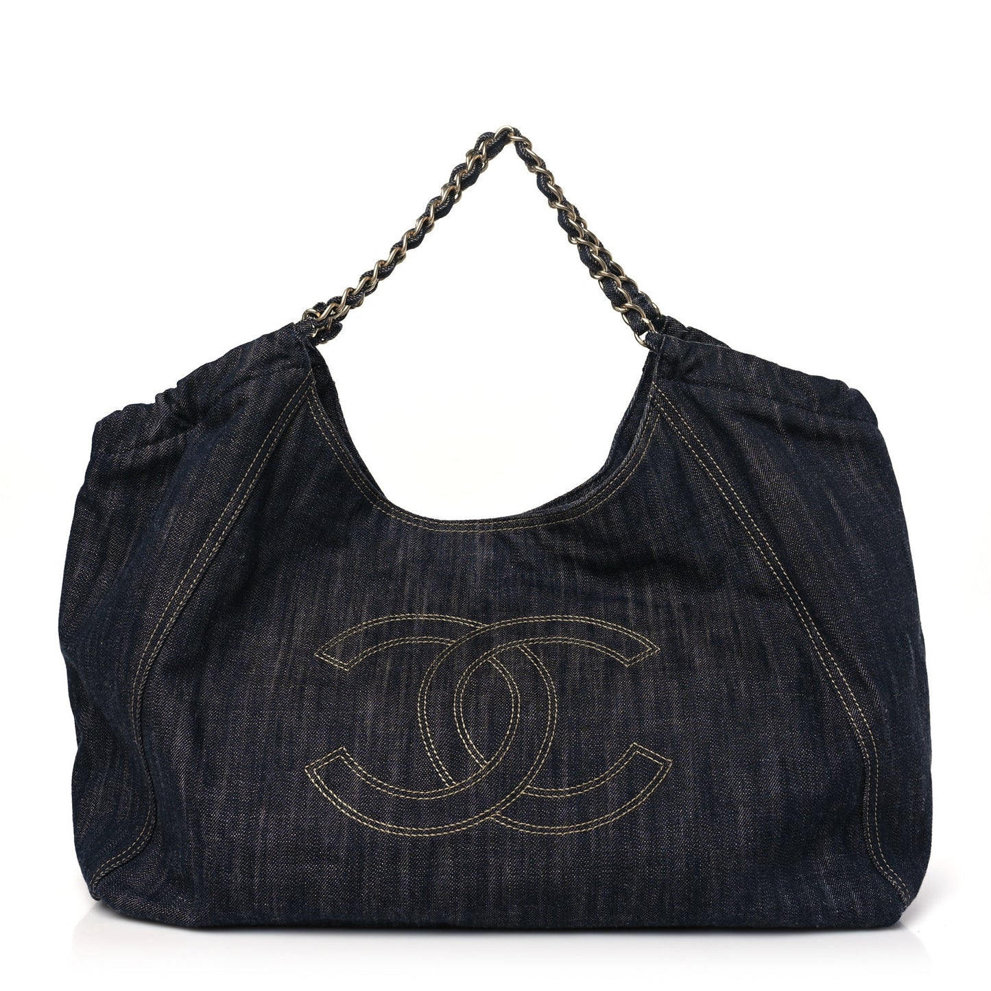Denim XL Coco Cabas Tote Blue