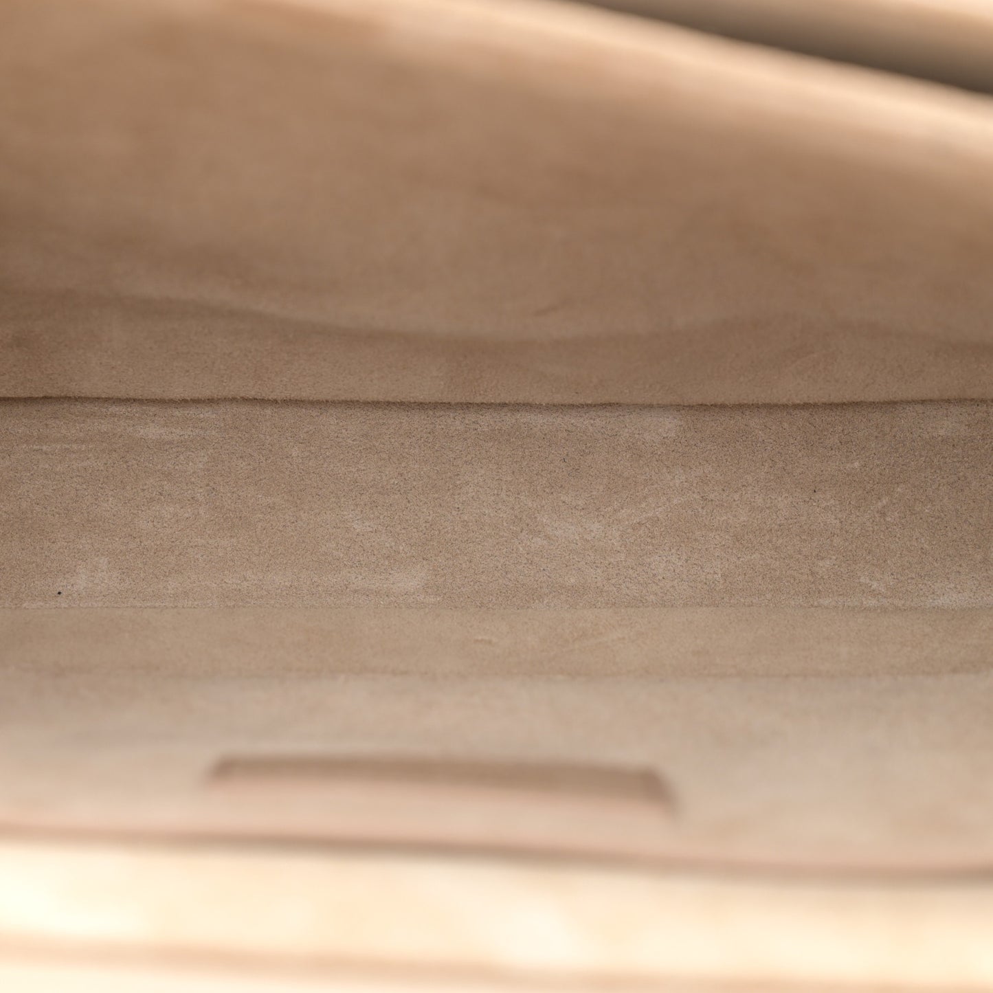 Smooth Calfskin Suede Medium Bellechasse Bag Beige