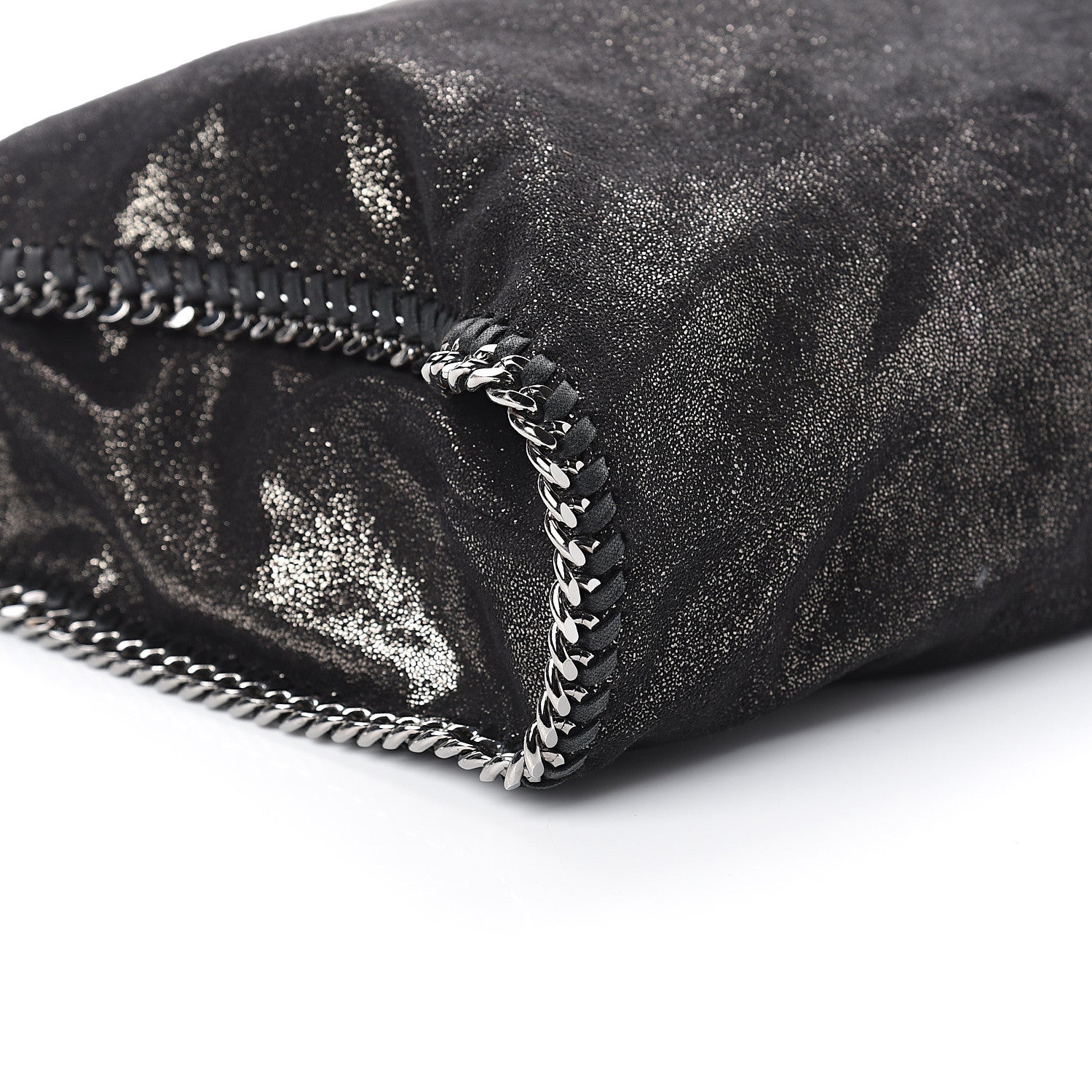 Stella McCartney Shaggy Deer Big Falabella Tote Black 7 of 8