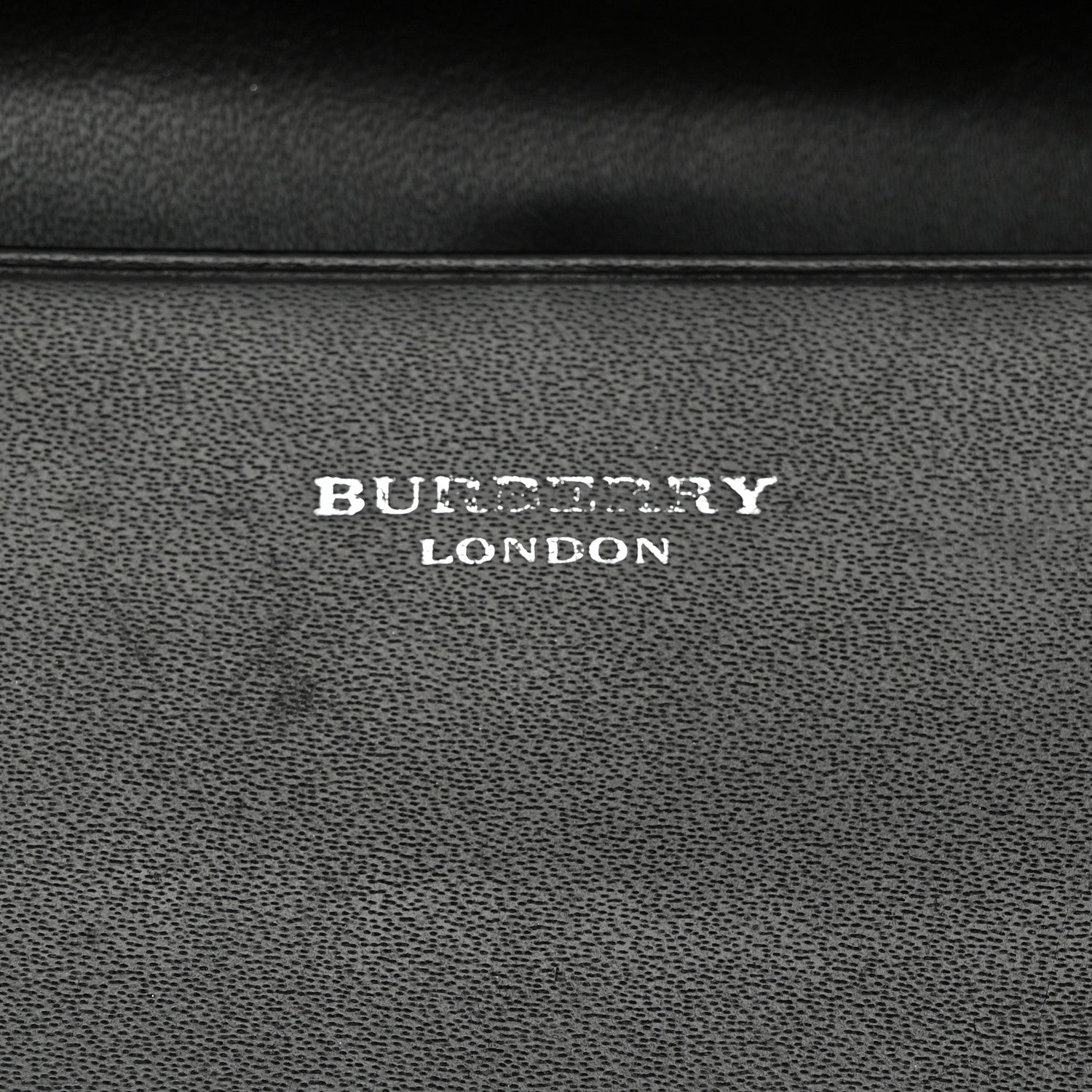 Burberry Calfskin House Check Card Case Black 6 of 8