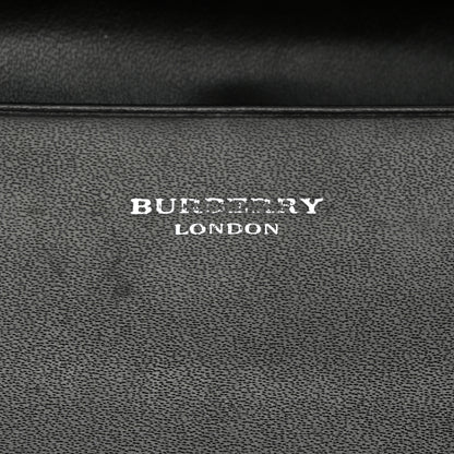Burberry Calfskin House Check Card Case Black 6 of 8