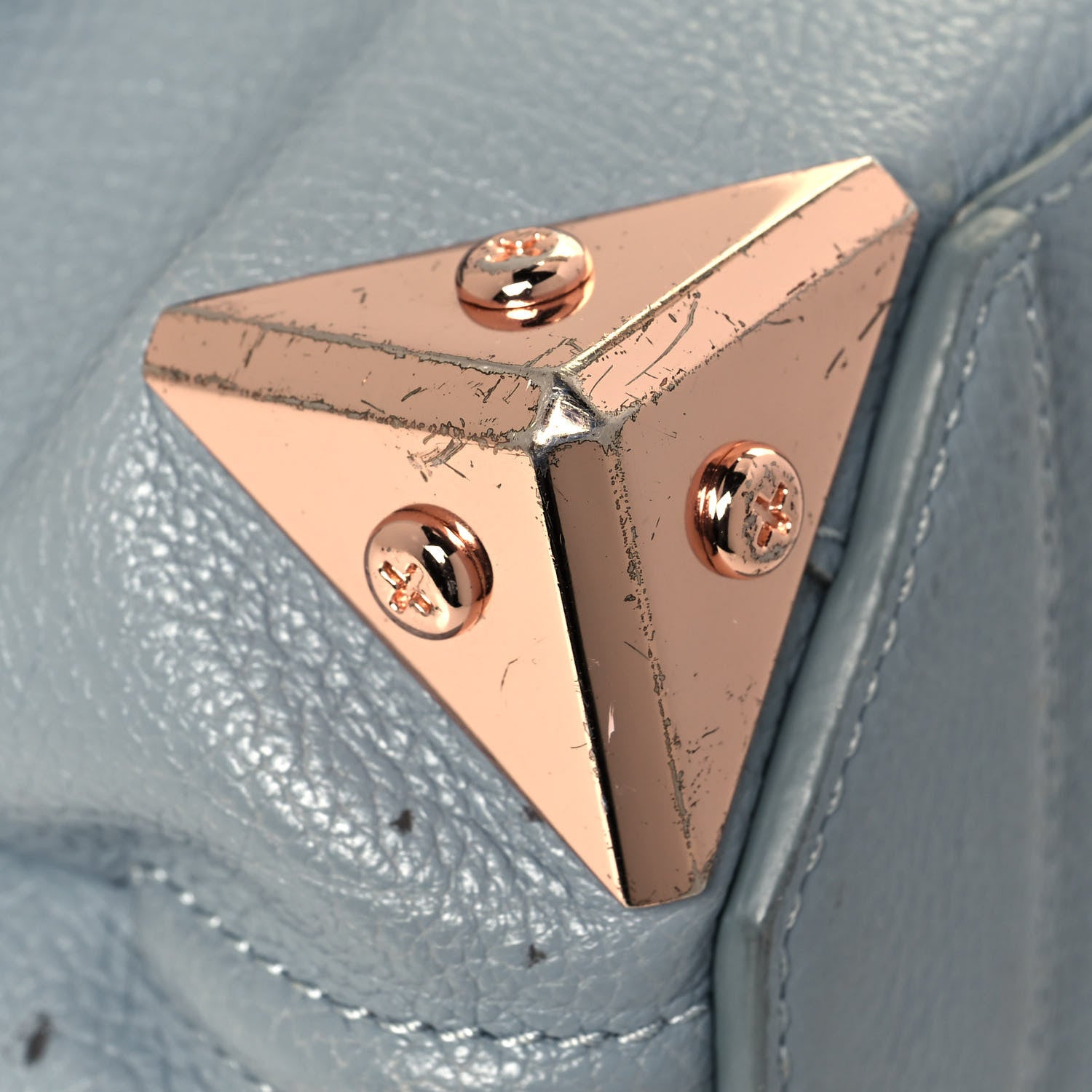 Alexander Wang Calfskin Small Marion Tote Mercury Rose Gold Hardware 8 of 14