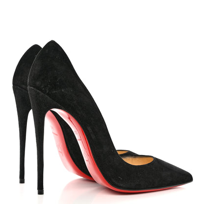 Christian Louboutin Suede So Kate 120 Pumps 38.5 Black 4 of 12