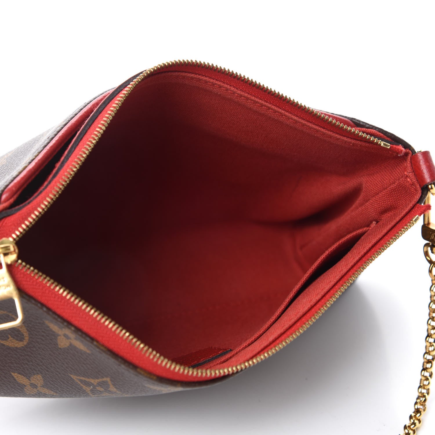 Louis Vuitton Monogram Pallas Clutch Cherry 5 of 10