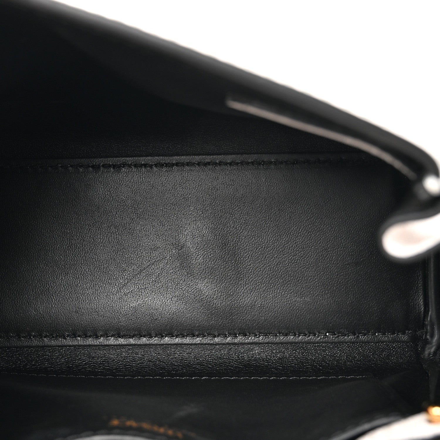 Versace Grained Calfskin Small La Medusa Top Handle Bag Optical White 5 of 14