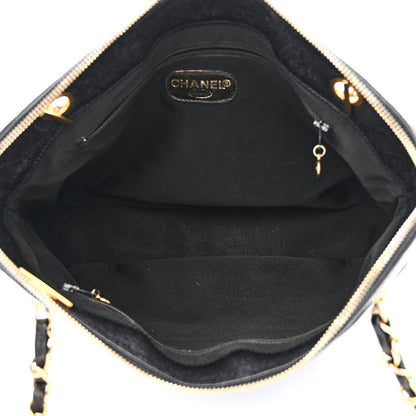Chanel Caviar CC Shoulder Bag Black 5 of 12