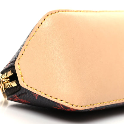 Louis Vuitton Catogram Elizabeth Pouch Orange Marron 9 of 11