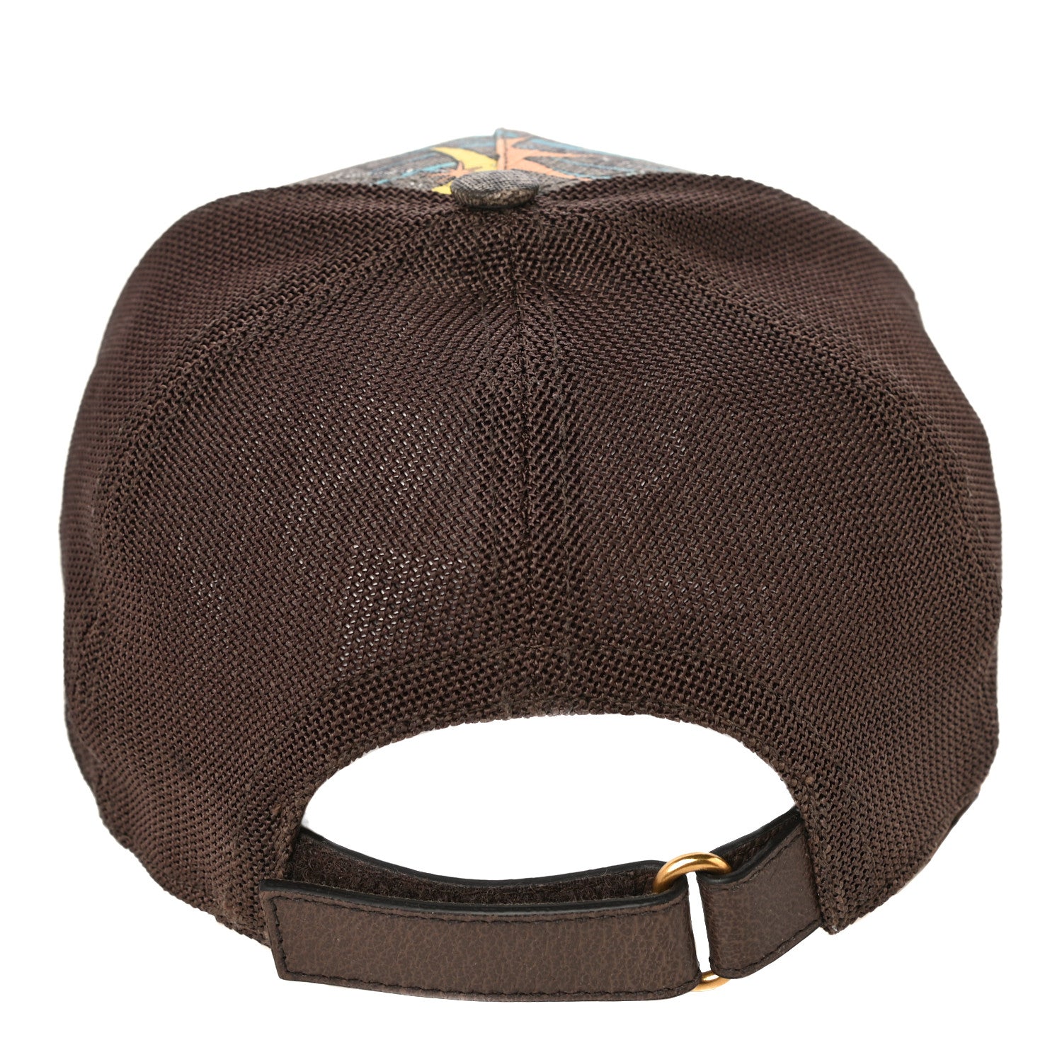 Gucci X DISNEY GG Supreme Monogram Donald Duck Baseball Hat L Beige Multicolor New Acero 3 of 7