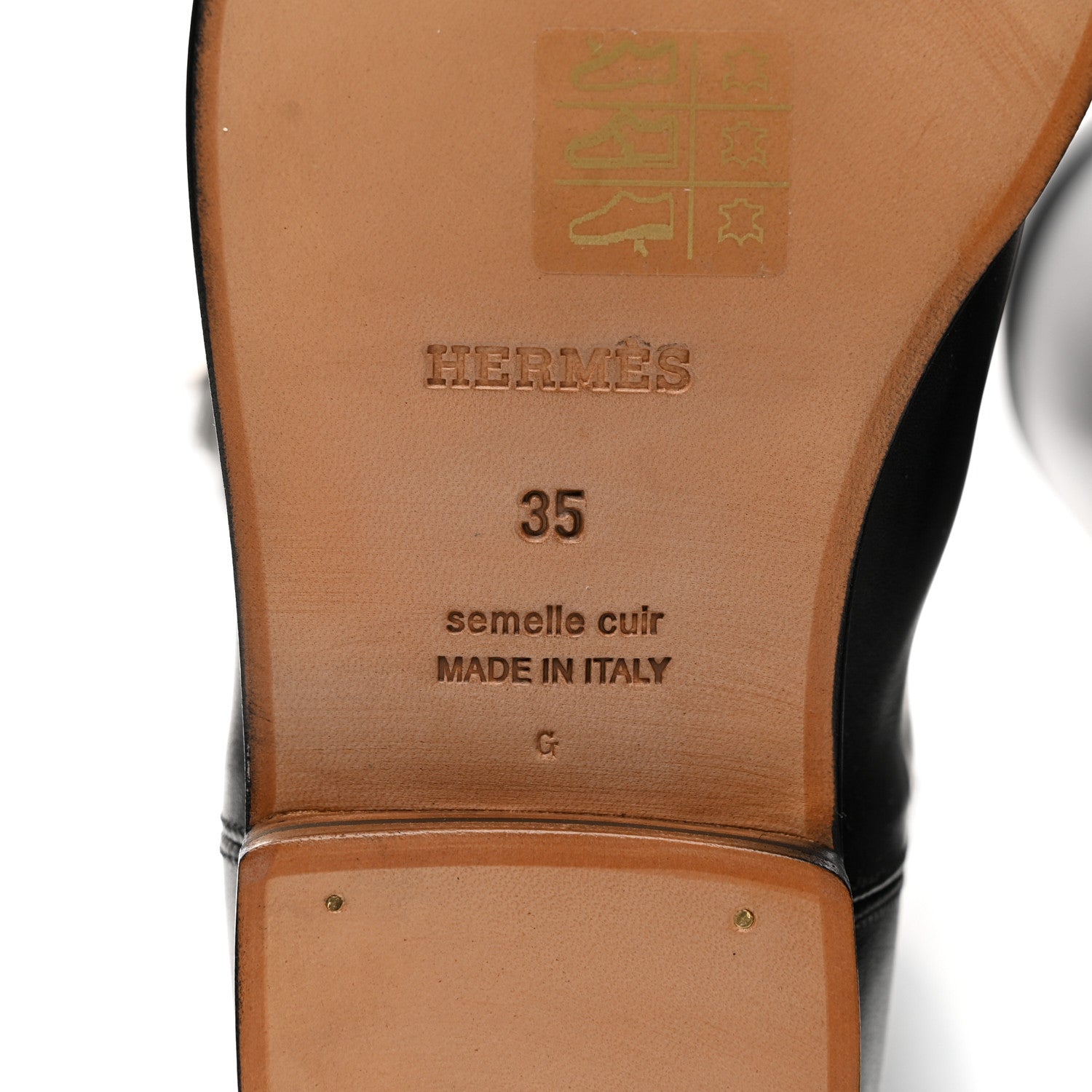 Hermes Box Kelly Jumping Boots 35 Black 8 of 9