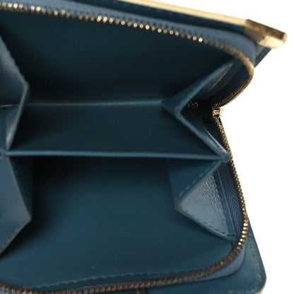 Louis Vuitton Suhali Compact Zipped Wallet Blue 5 of 9
