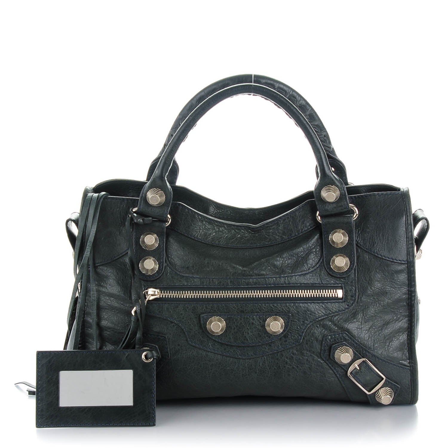 Balenciaga Agneau Giant 21 Silver Hardware City Anthracite 1 of 7