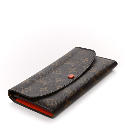 Louis Vuitton Monogram Emilie Wallet Piment 4 of 13
