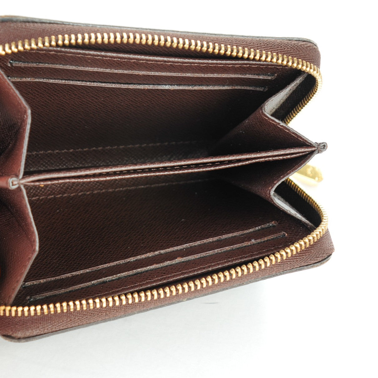 Damier Ebene Zippy Coin Purse