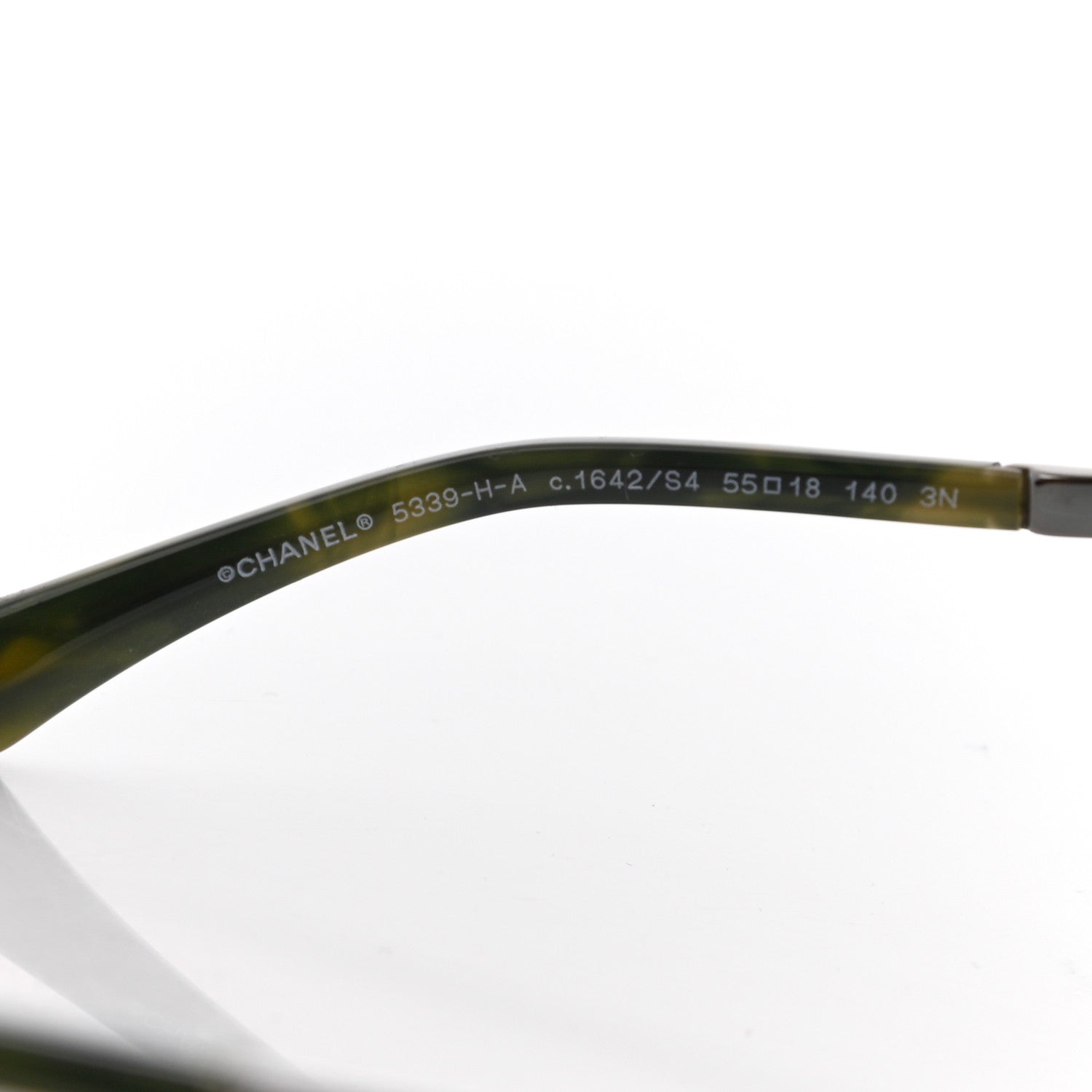 Chanel Pearl Sunglasses 5338-H-A Green 5 of 7
