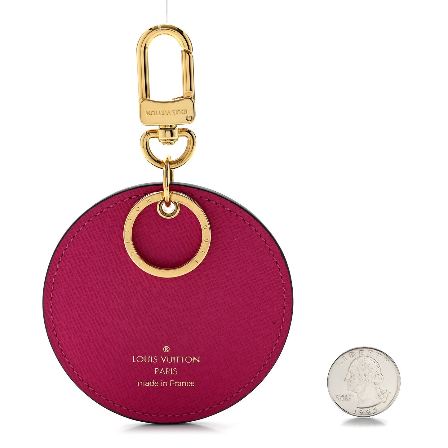 Monogram 2018 Christmas Animation Bears Bag Charm Key Ring