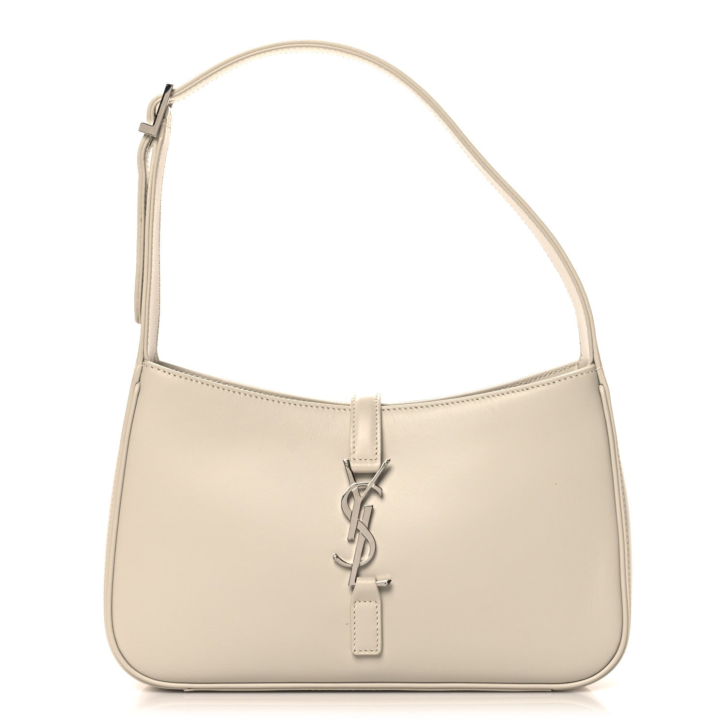 Saint Laurent Smooth Calfskin Le 5 A 7 Hobo Crema Soft 1 of 10