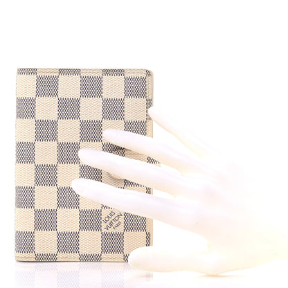 Louis Vuitton Damier Azur Small Ring Agenda Cover 2 of 7