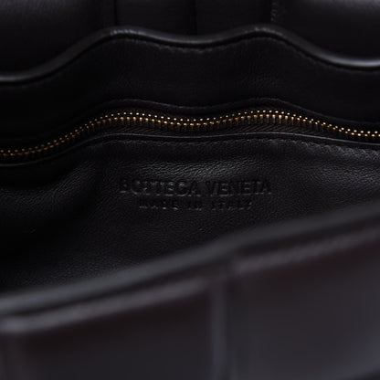 Bottega Veneta Lambskin Maxi Intreccio Padded Chain Cassette Crossbody Bag Black 8 of 8