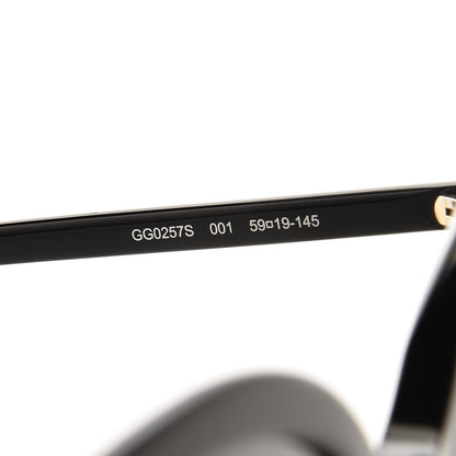 Gucci Acetate GG Sunglasses GG0257S Black 7 of 8