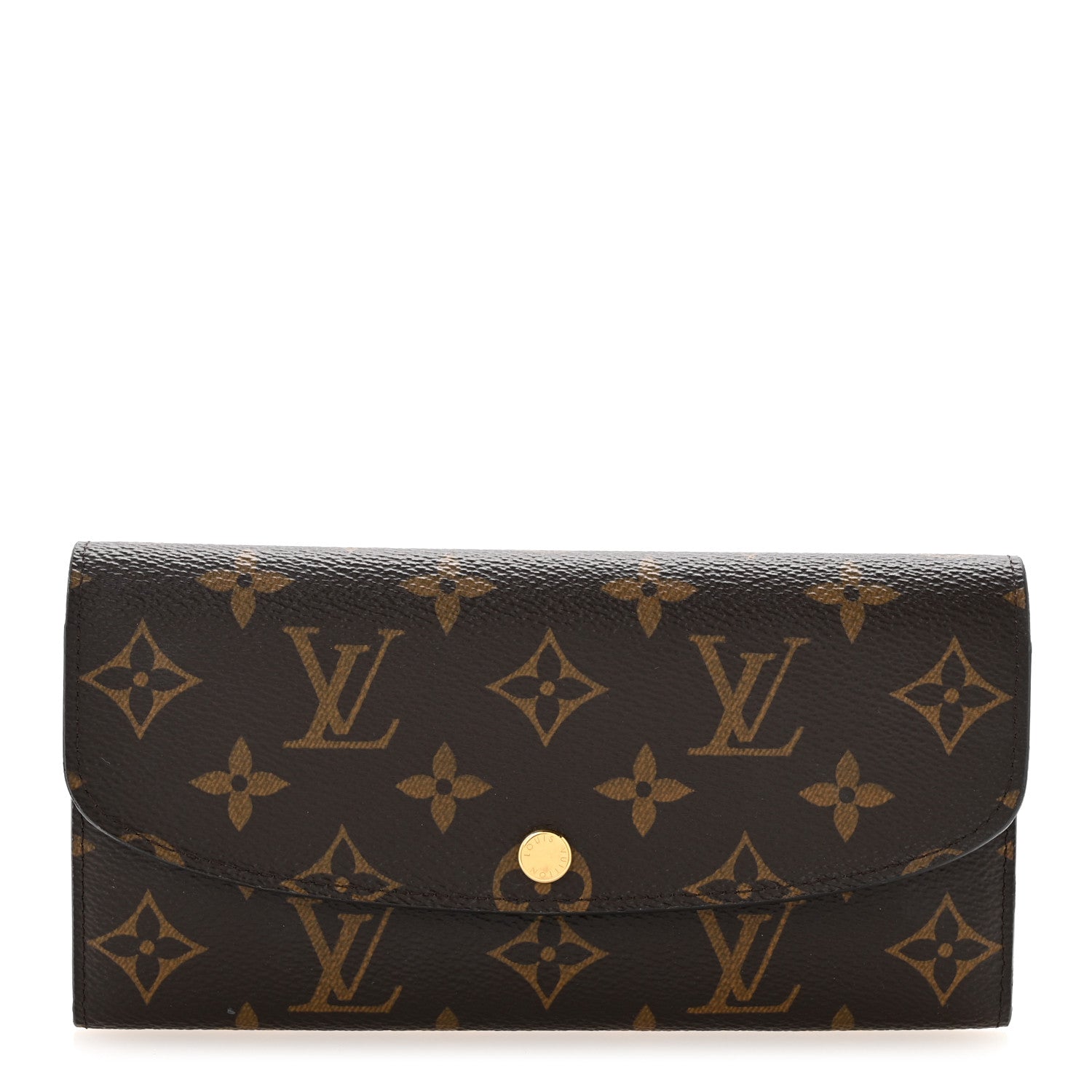 Louis Vuitton Monogram Emilie Wallet Rose Ballerine 1 of 10