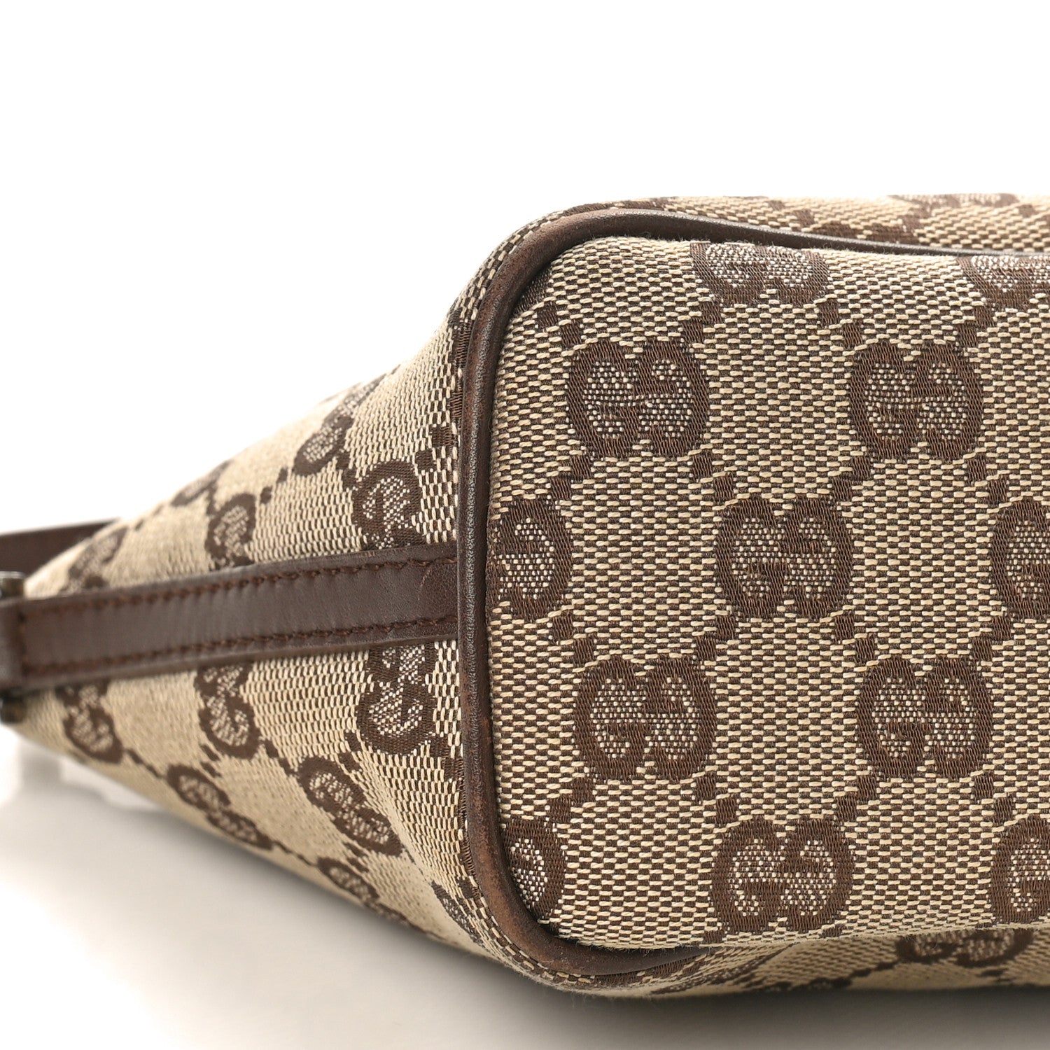 Gucci Monogram Boat Pochette Brown 9 of 10