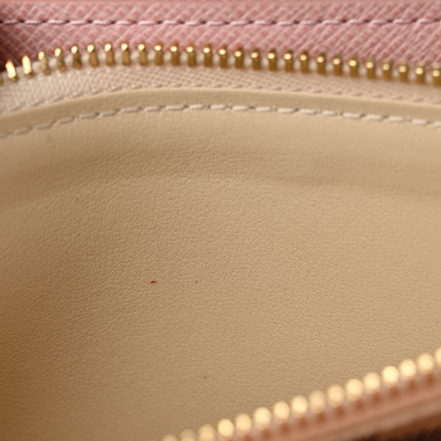 Damier Azur Clemence Wallet Rose Ballerine