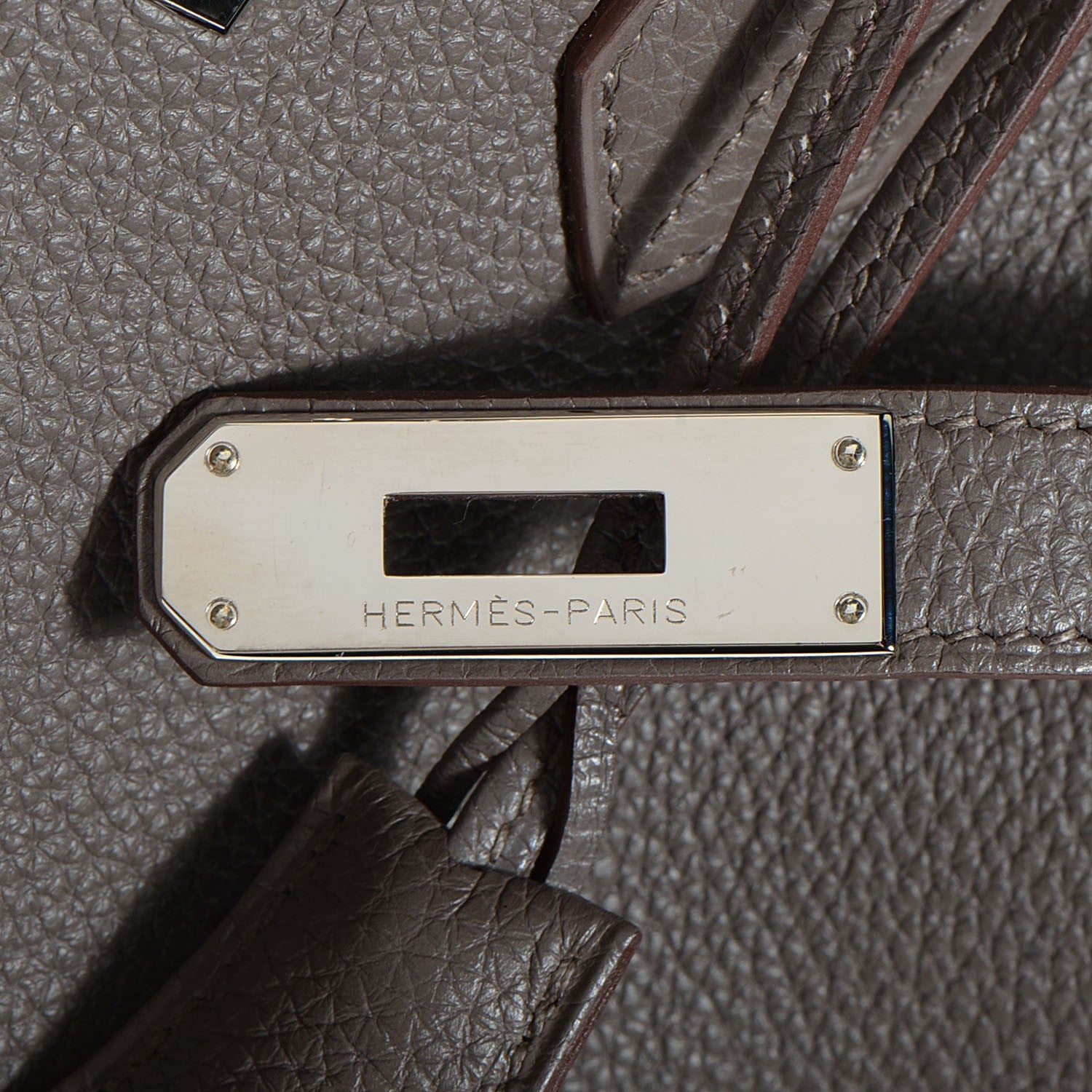Hermes Togo Birkin 35 Etain 16 of 25