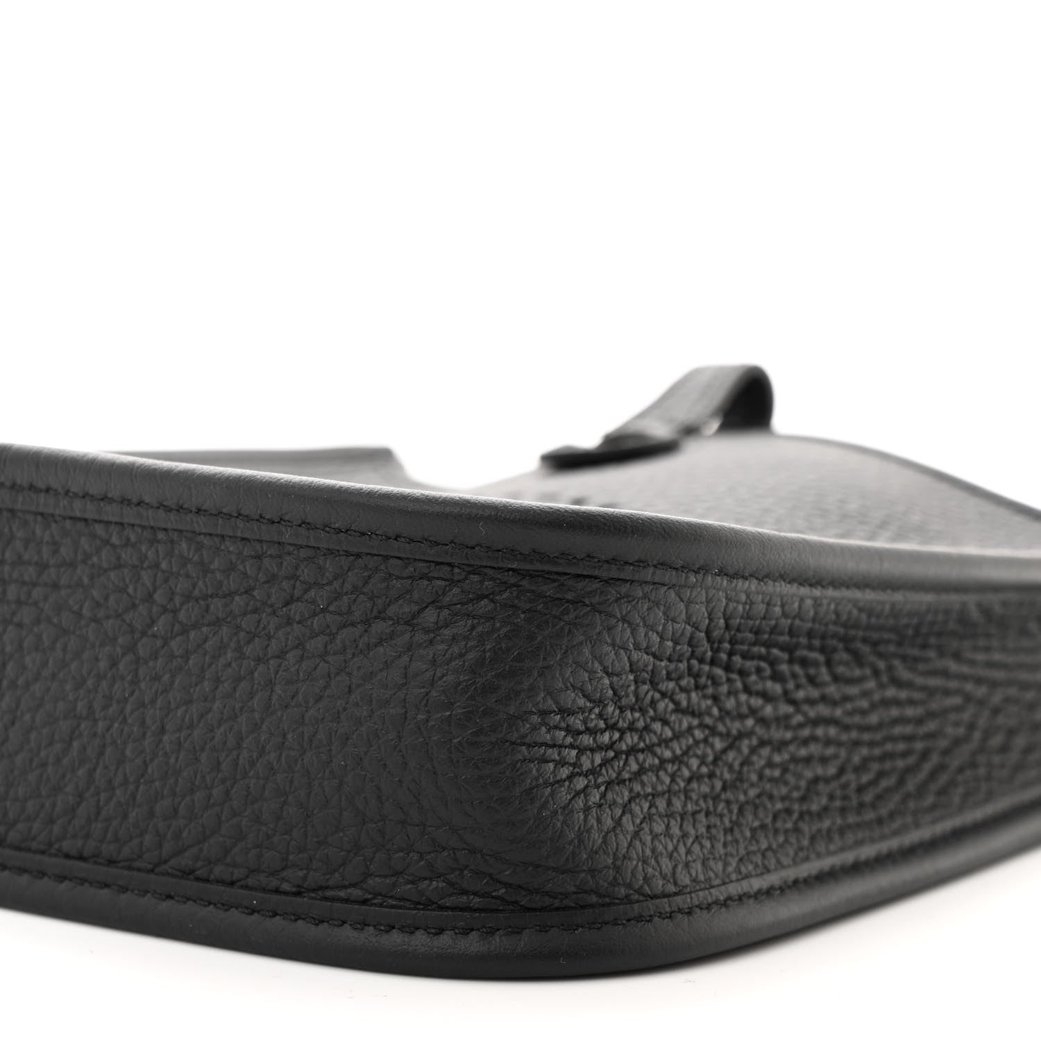 Hermes Taurillon Clemence Evelyne TPM Black 10 of 11