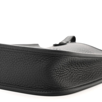 Hermes Taurillon Clemence Evelyne TPM Black 10 of 11
