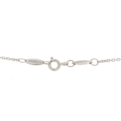 Tiffany 18K White Gold Diamond Paloma's Melody Pendant Necklace 4 of 4
