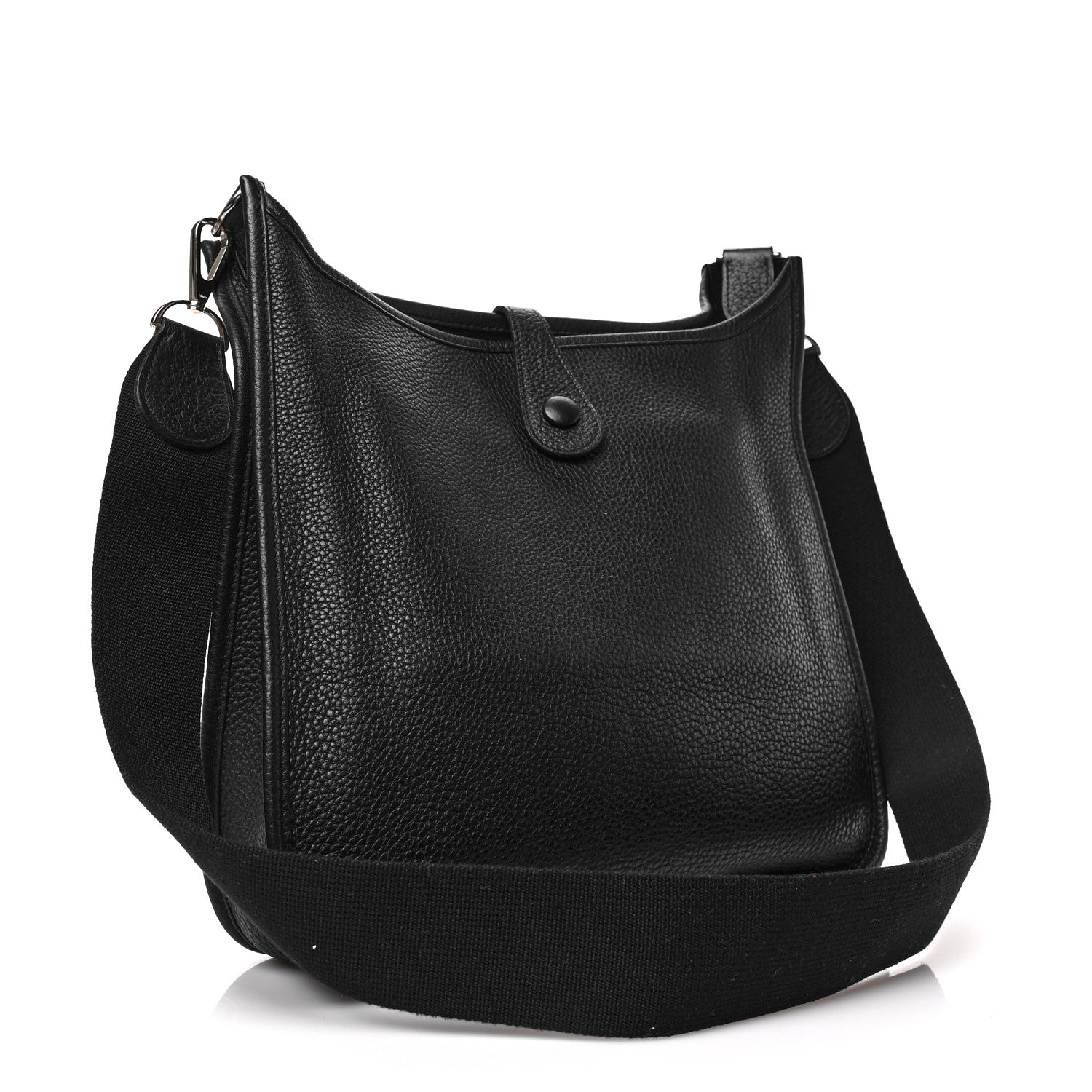 Hermes Taurillon Clemence Evelyne PM Black 3 of 8