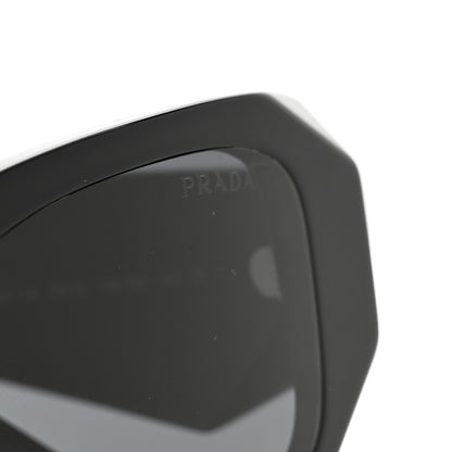 Prada Acetate Symbole Sunglasses SPR 17W Black 8 of 9