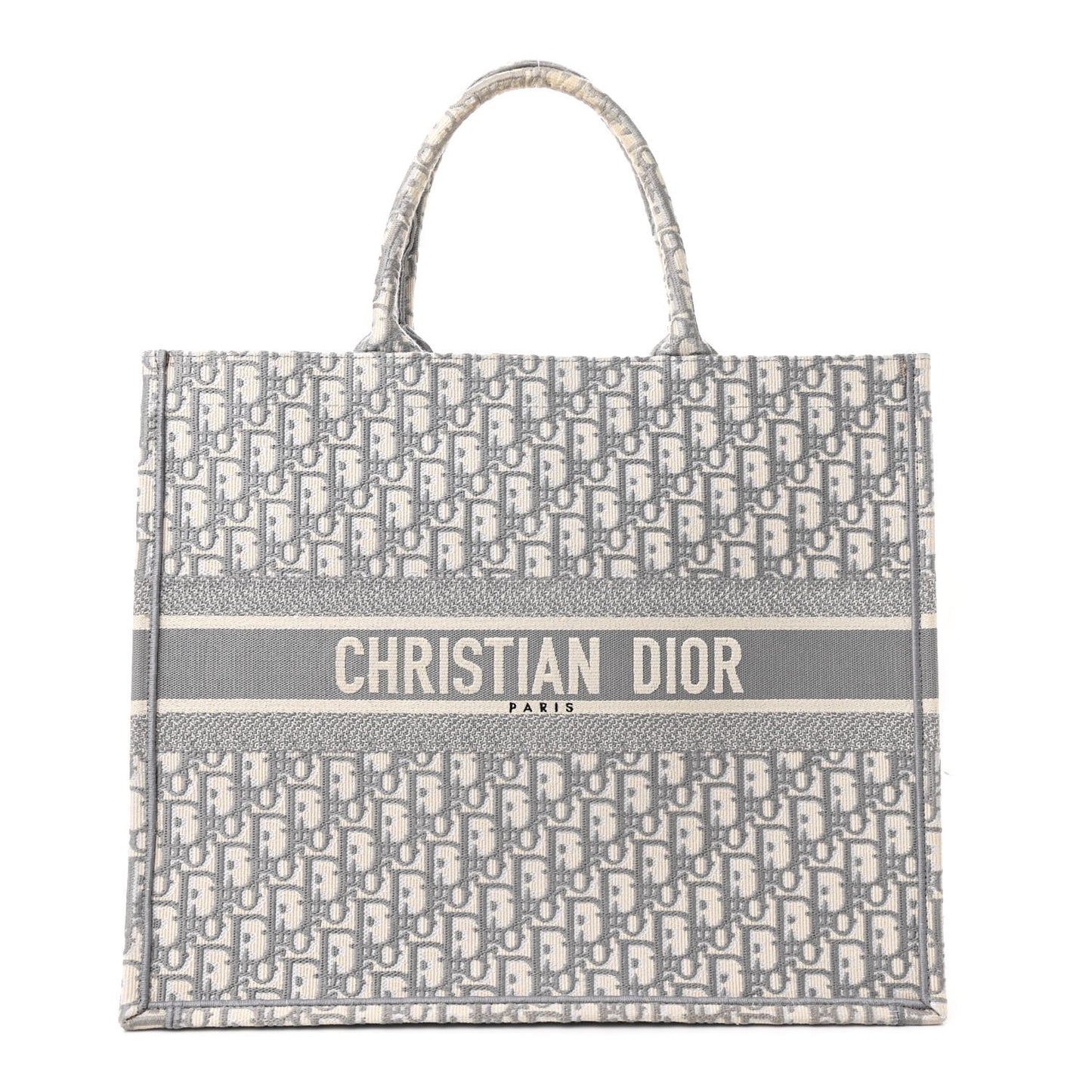 Oblique Large Book Tote Grey