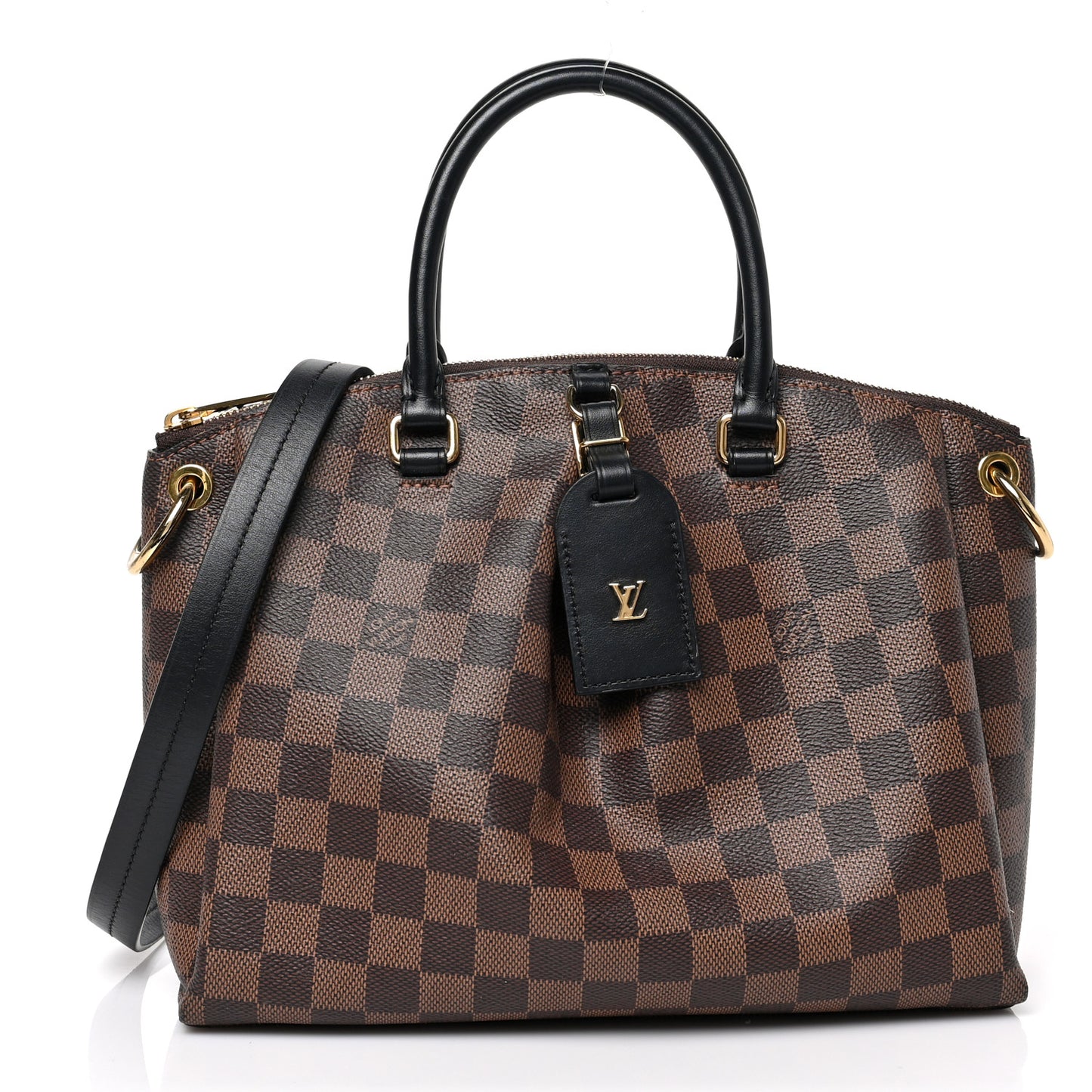 Damier Ebene Odeon Tote PM Black