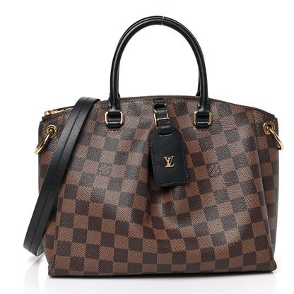 Louis Vuitton Damier Ebene Odeon Tote PM Black 1 of 6