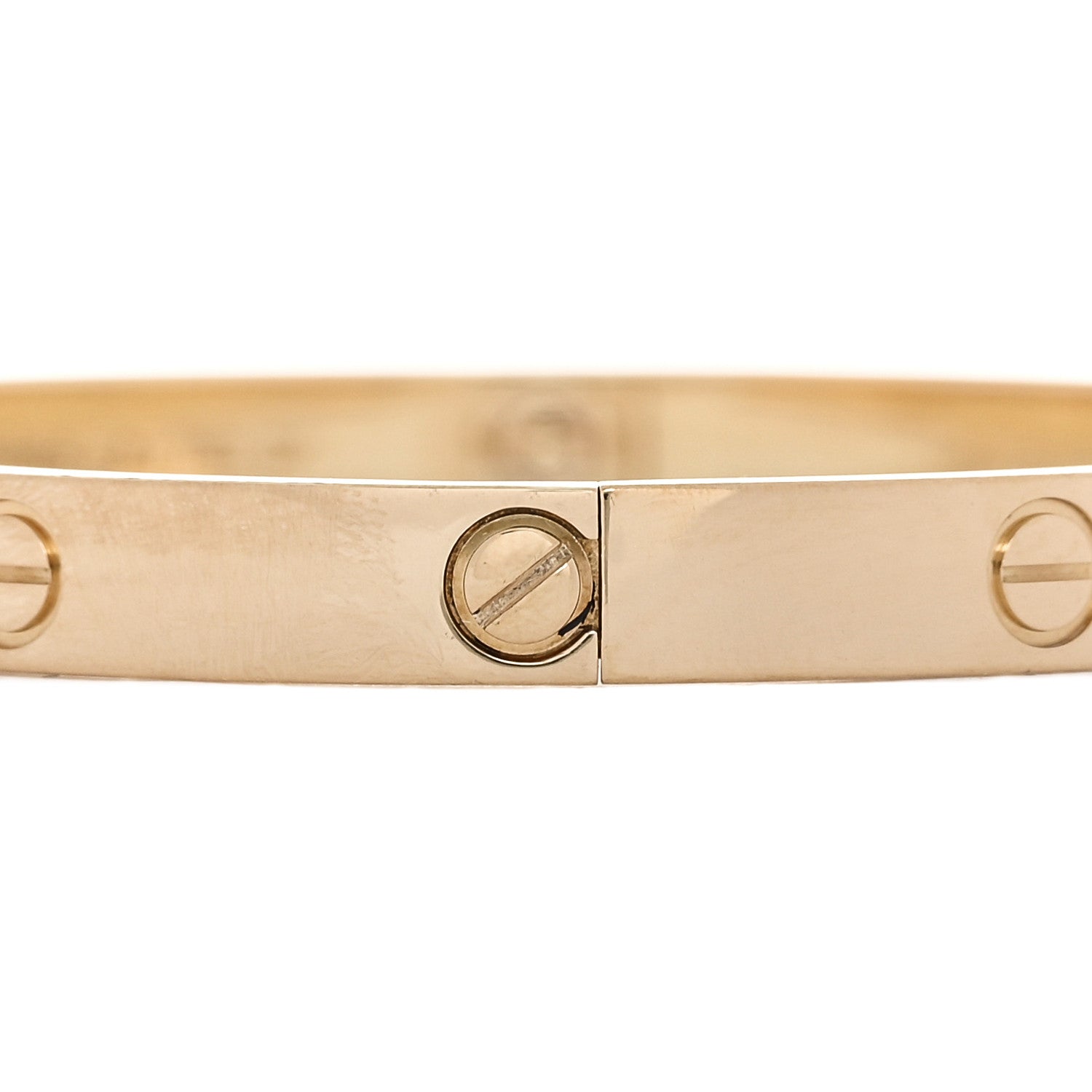 Cartier 18K Yellow Gold LOVE Bracelet 19 3 of 7