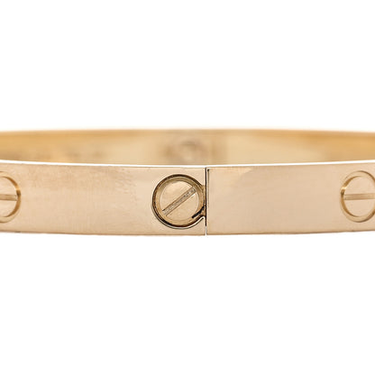 Cartier 18K Yellow Gold LOVE Bracelet 19 3 of 7