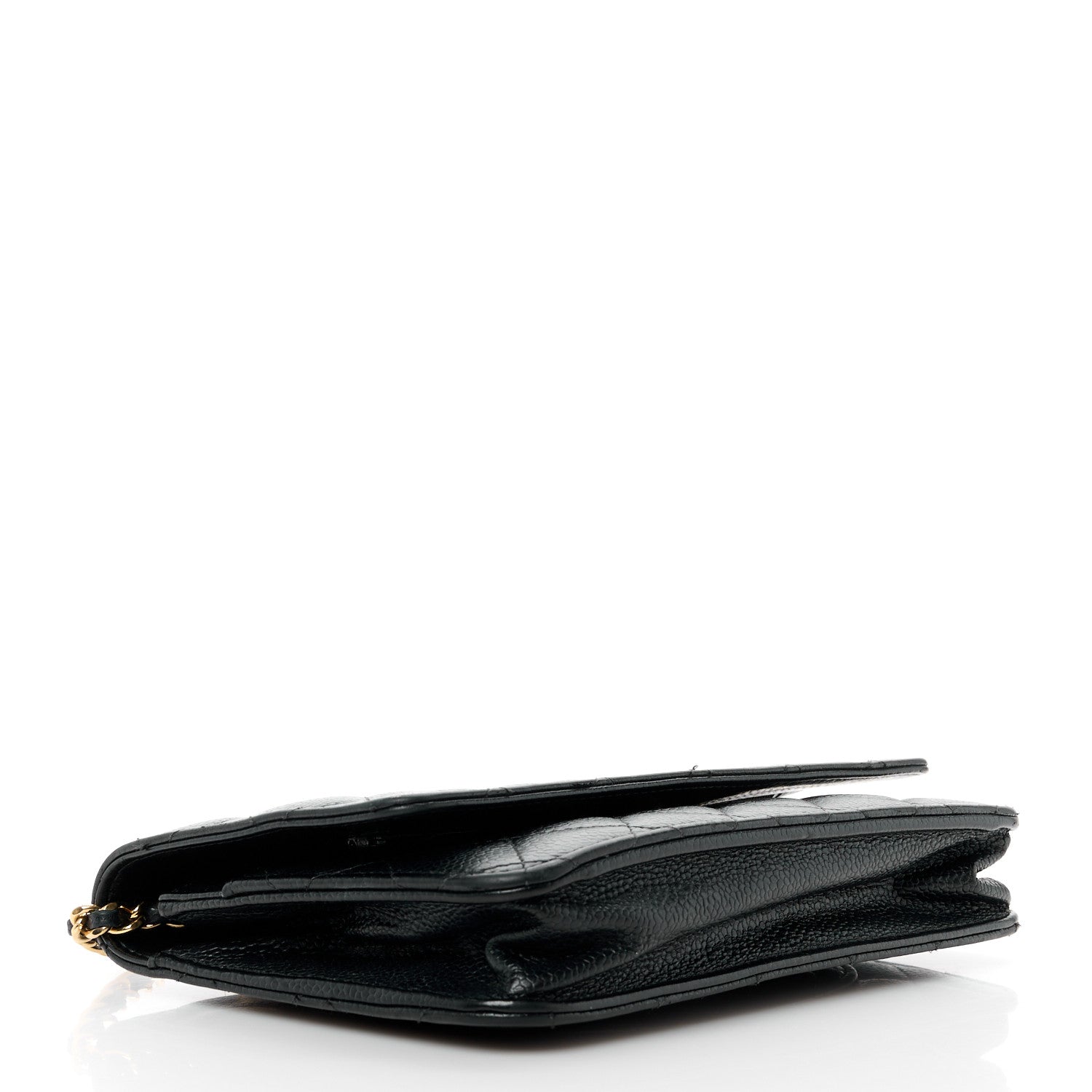 Chanel Caviar Quilted Wallet on Chain WOC Black 4 of 14