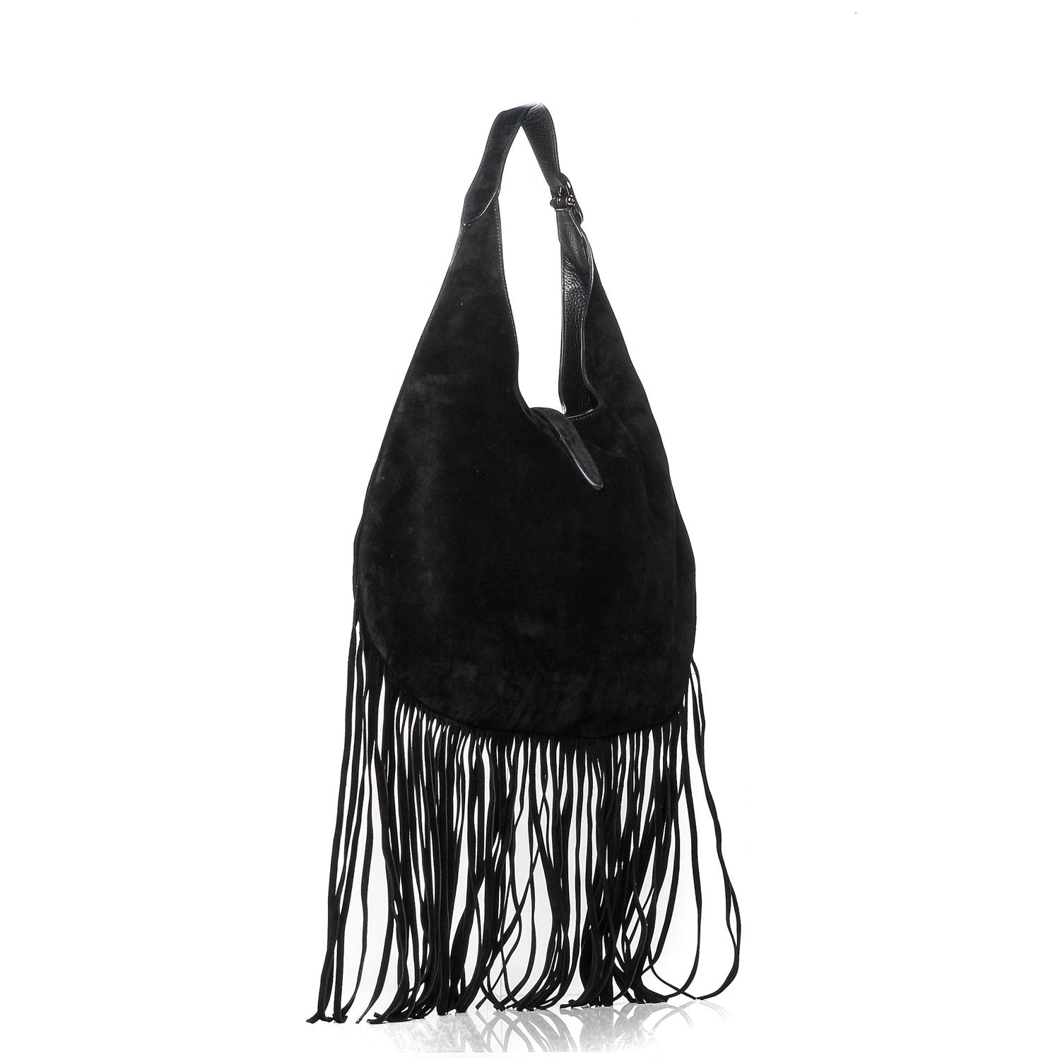 Gucci Calfskin GG Supreme Monogram Caleido Large Reversible Tote Black 12 of 17