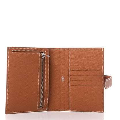 Hermes Epsom Bearn Compact Wallet Gold 4 of 9