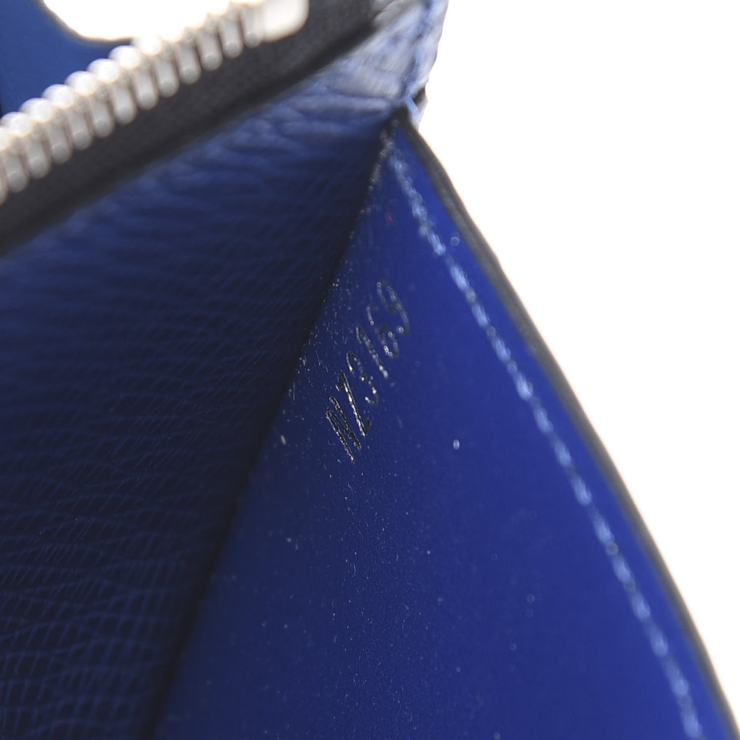 Monogram Taiga Coin Card Holder Cobalt