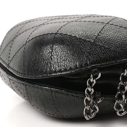 Chanel Calfskin Quilted Small Gabrielle Bucket Black 10 of 10