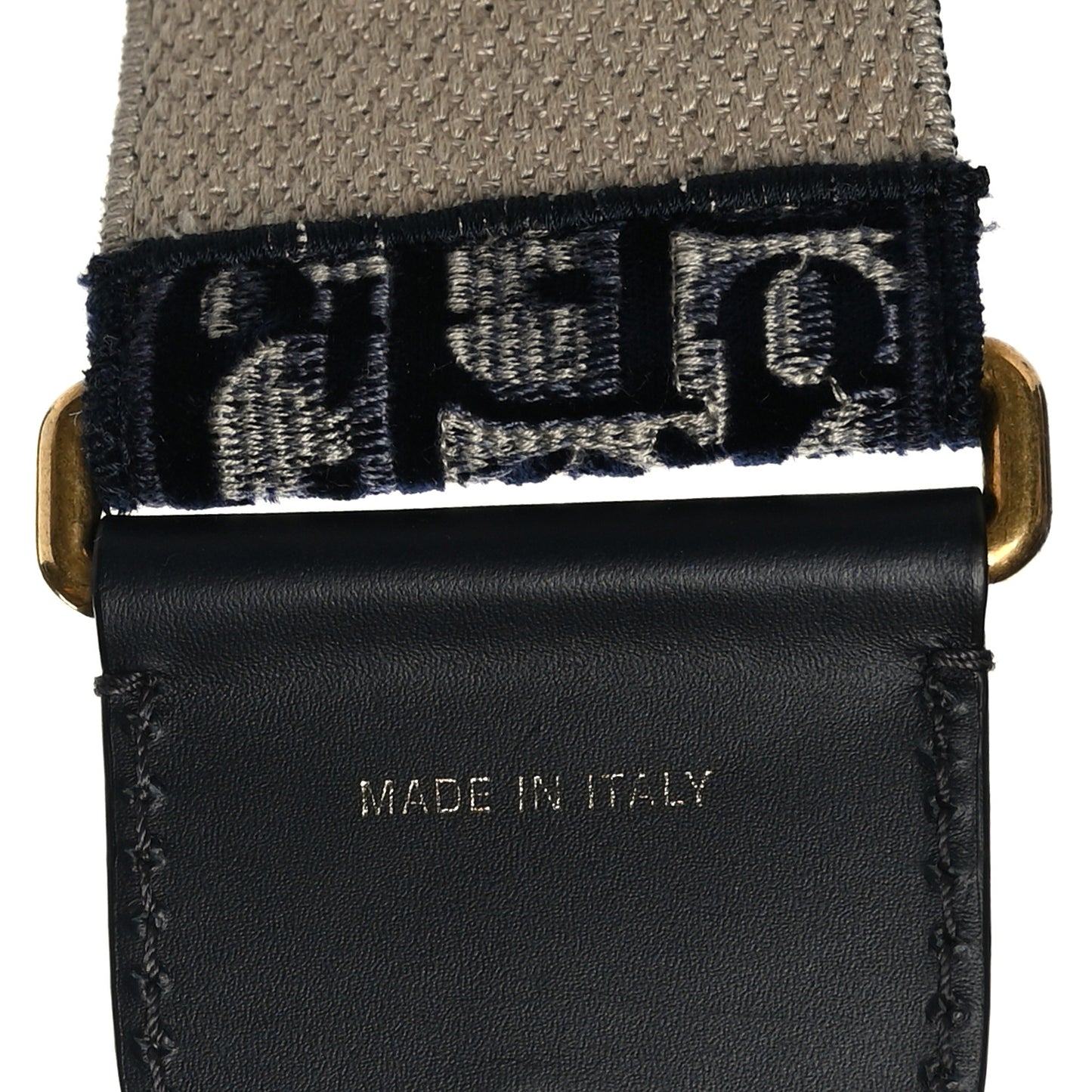 Oblique Adjustable Shoulder Strap Blue