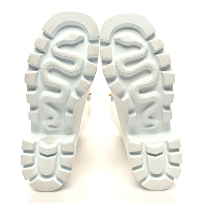 Gucci Rubber Horsebit Knee High Boots 35 Great White 5 of 11