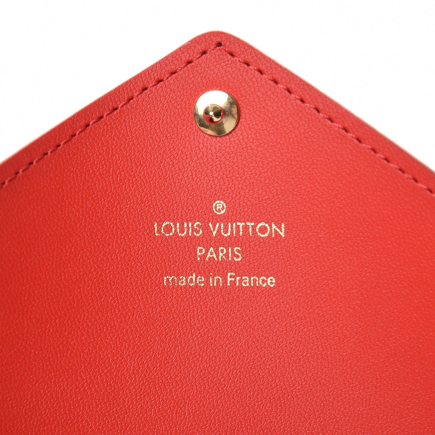 Monogram Medium Kirigami Pochette Insert Coquelicot