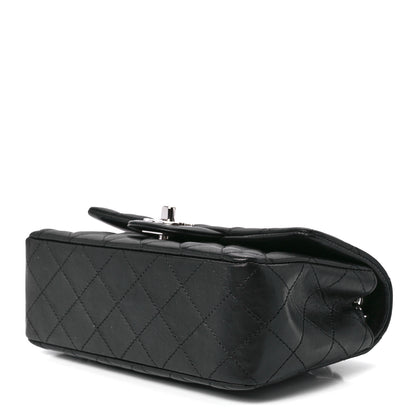 Chanel Lambskin Quilted Mini Rectangular Flap Black 10 of 12
