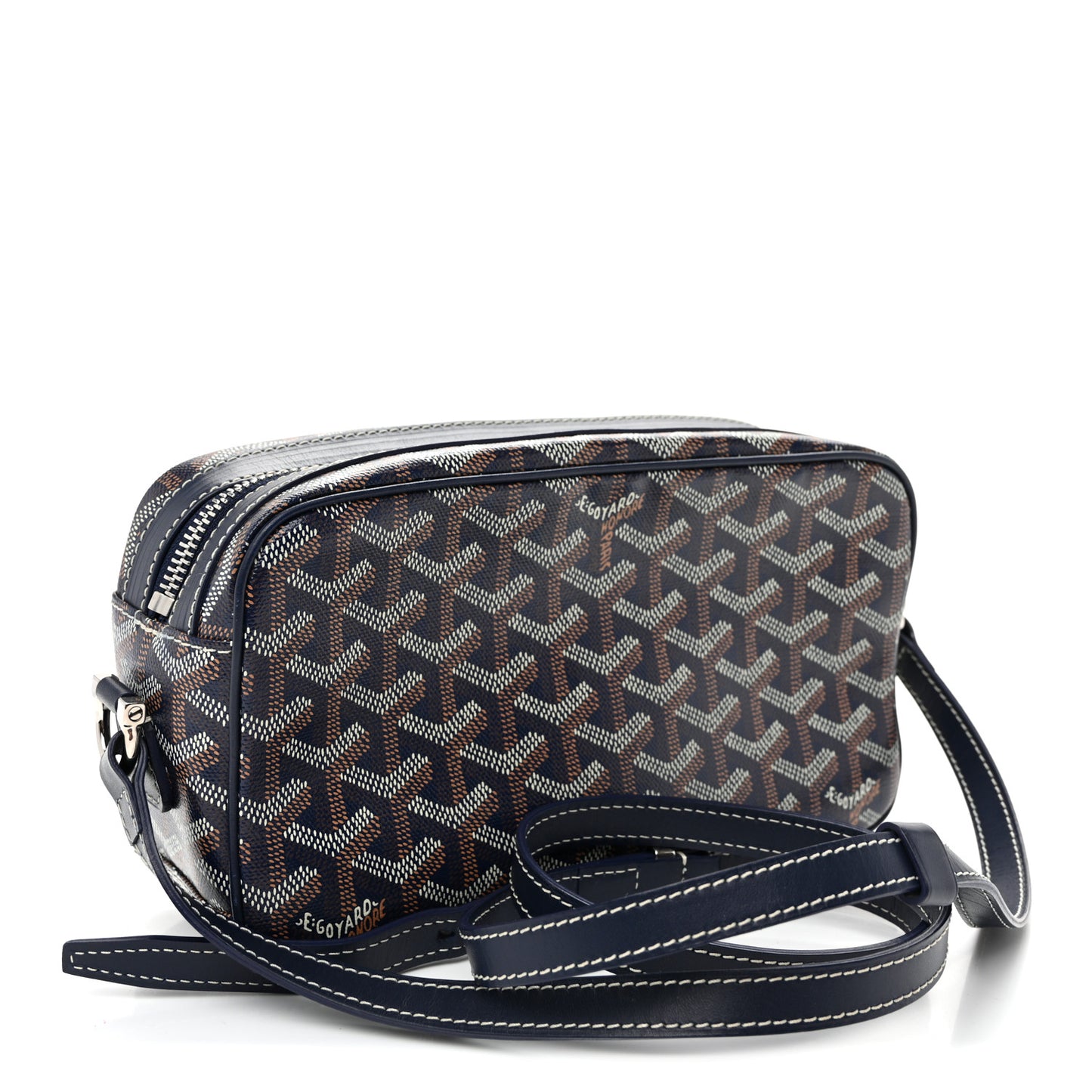 Goyardine Sac Cap Vert Navy