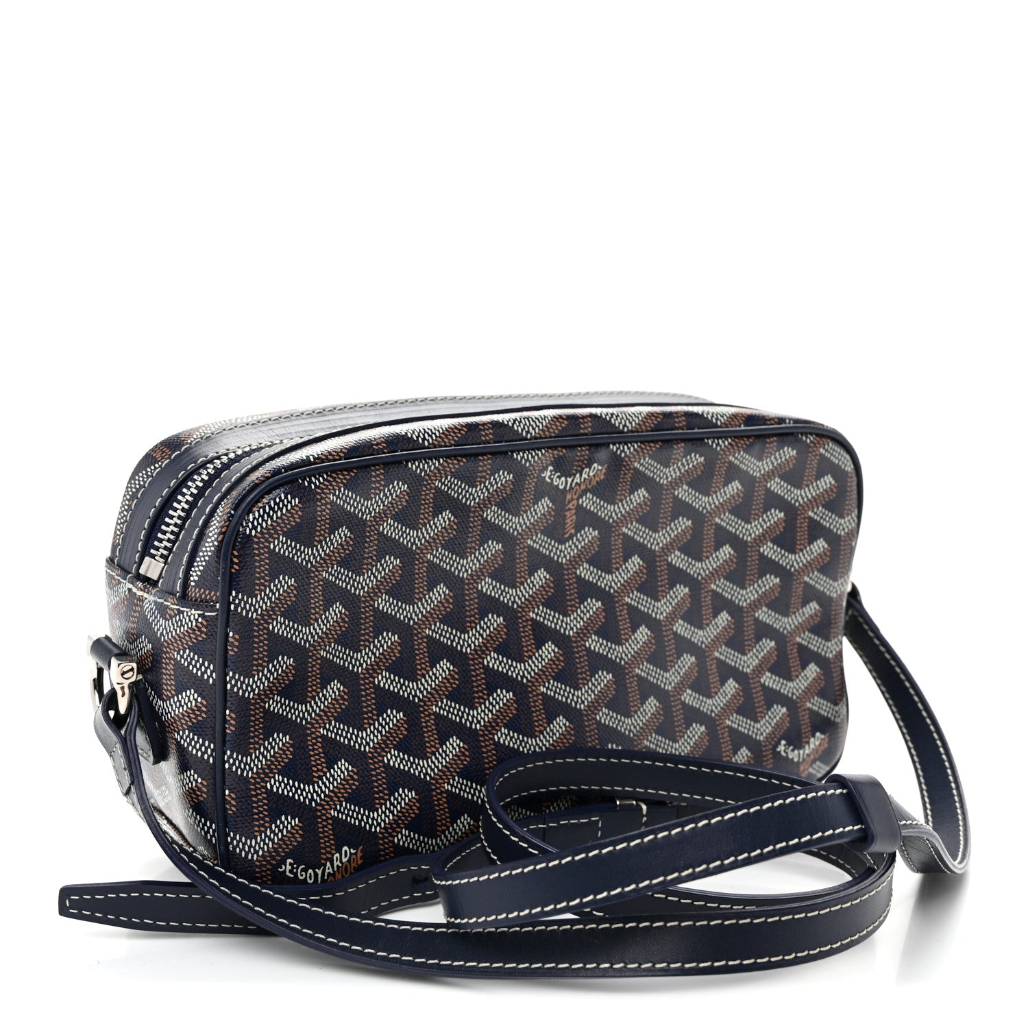 Goyard Goyardine Sac Cap Vert Navy 3 of 10